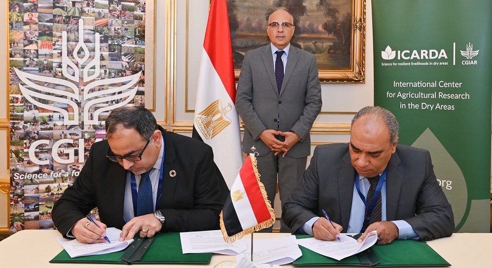 Egypt, ICARDA sign MoU to exchange expertise

